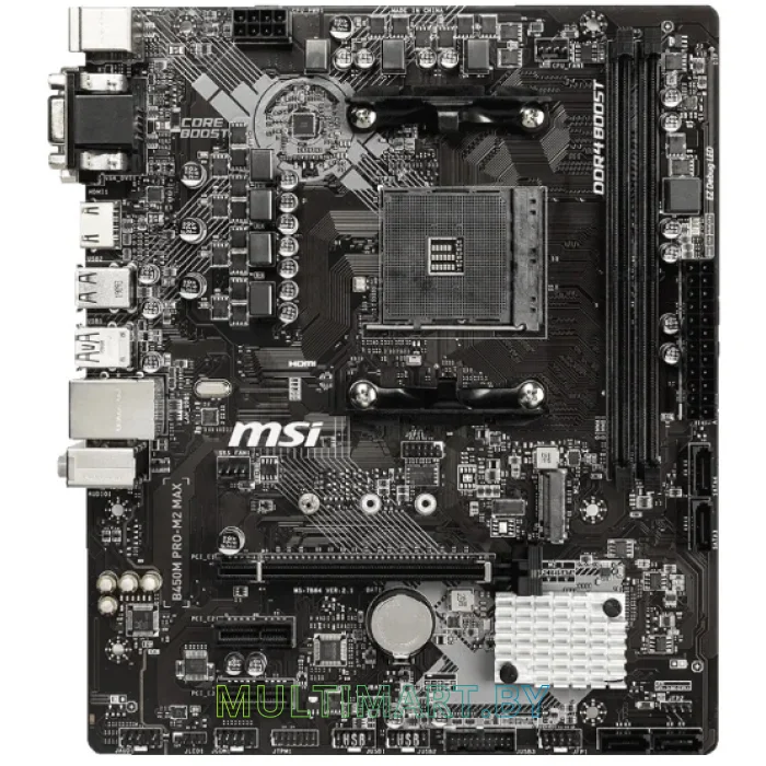 Материнская плата MSI B450M PRO-M2 MAX
